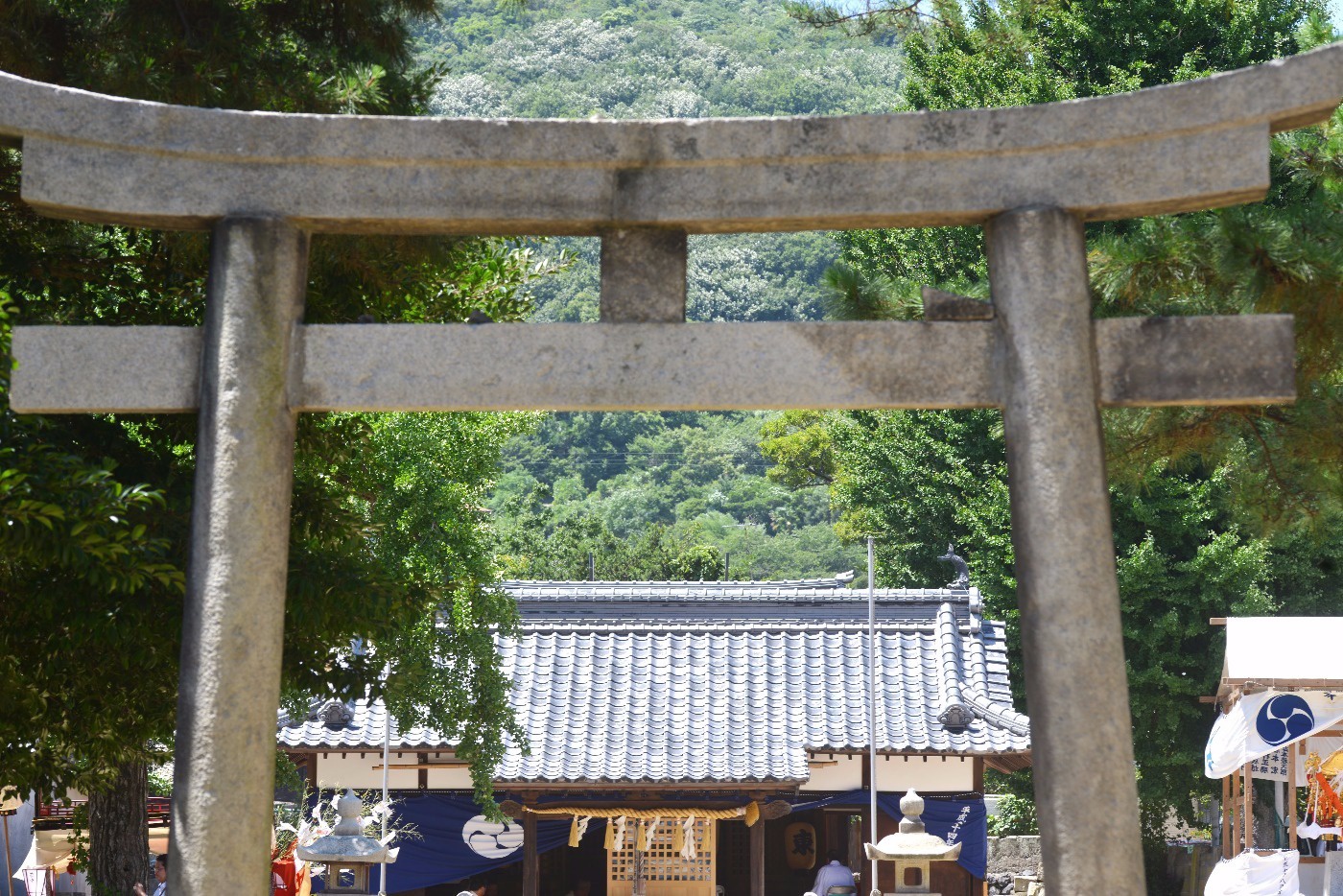 Megijima　the big Sumiyoshi Shrine Festival