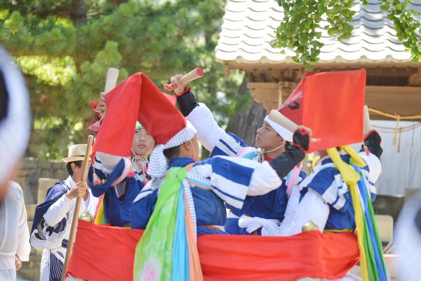 Megijima　the big Sumiyoshi Shrine Festival