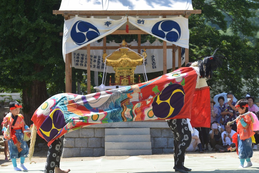 Megijima　the big Sumiyoshi Shrine Festival