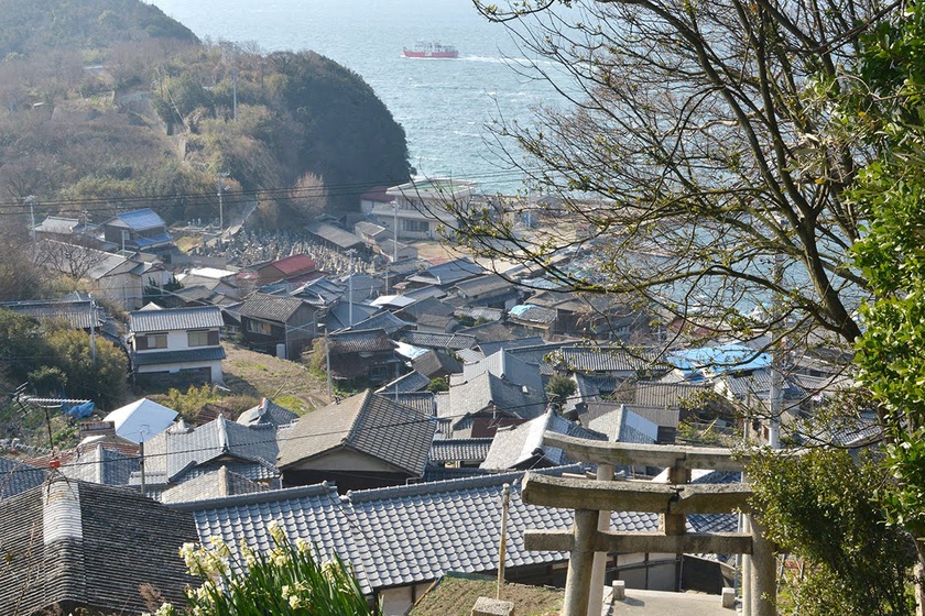 男木島豊玉姫神社からの眺め