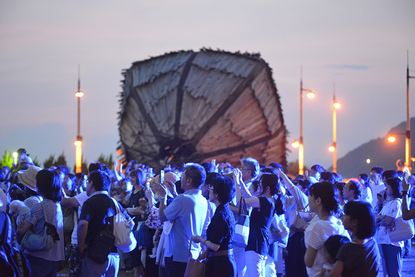 SETOUCHI SUMMER NIGHT FESTIVAL アートパフォーマンス