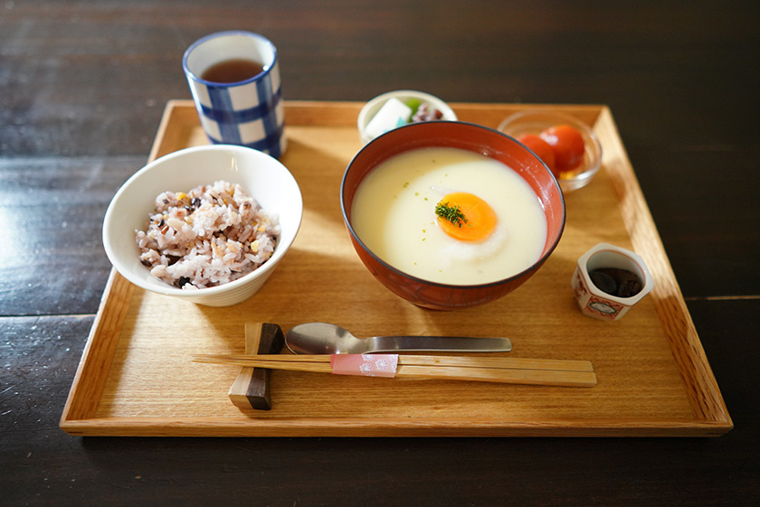 讃岐のあんもち雑煮ランチ