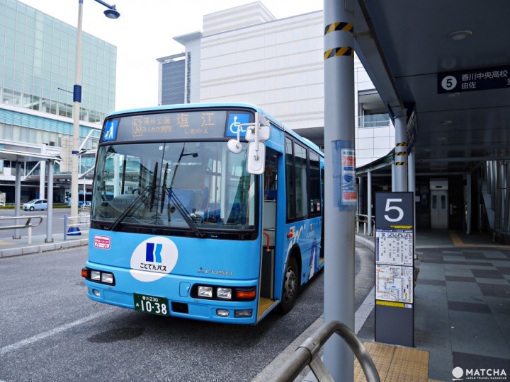 塩江温泉への路線バス