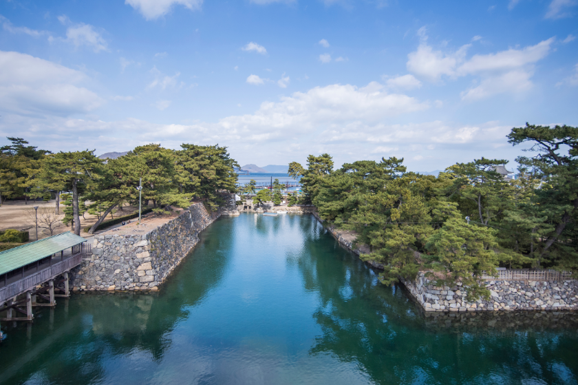 高松城跡 お堀