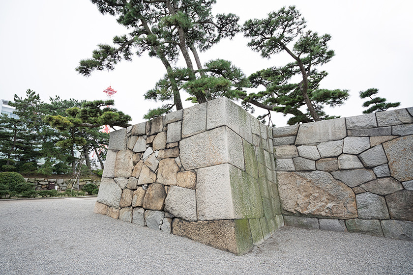 高松城跡の枡形