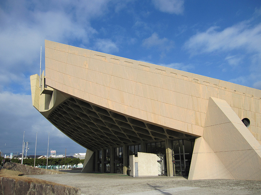 丹下健三氏の建築 旧香川県立体育館