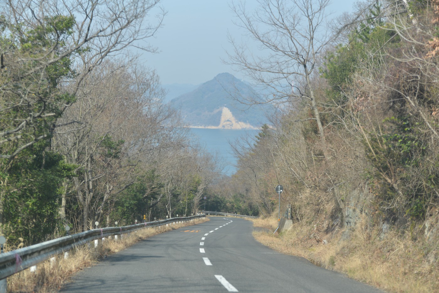 五色台スカイラインは瀬戸内海の島々を望めるドライブコースとしても人気のエリア