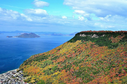 屋島から見える瀬戸内海