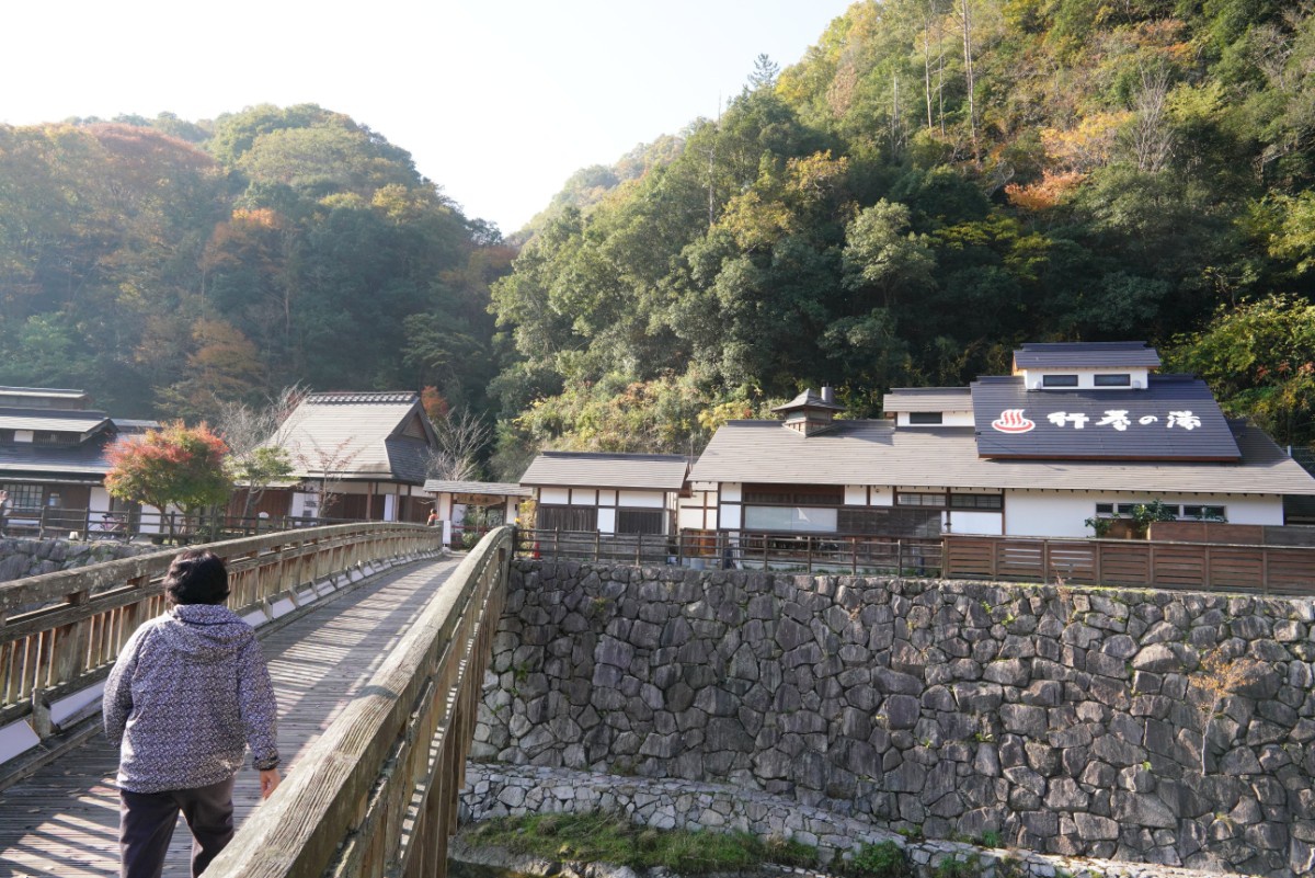 高松市南部の塩江温泉郷