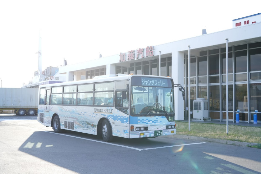 高松東港から無料送迎バス