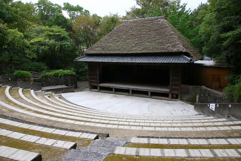 四国村　「農村歌舞伎舞台」