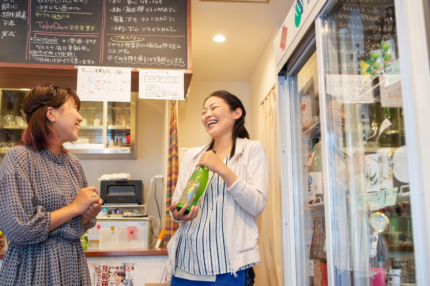 日本酒専門店 澄酒／立ち呑み部 すきまでは、店主が一緒に選んでくれるので安心