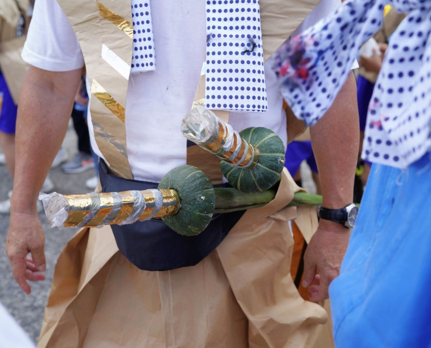 高松市指定無形民俗文化財「ひょうげ祭り」の衣装