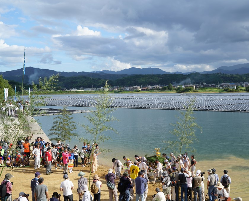 高松市指定無形民俗文化財「ひょうげ祭り」のフィナーレ