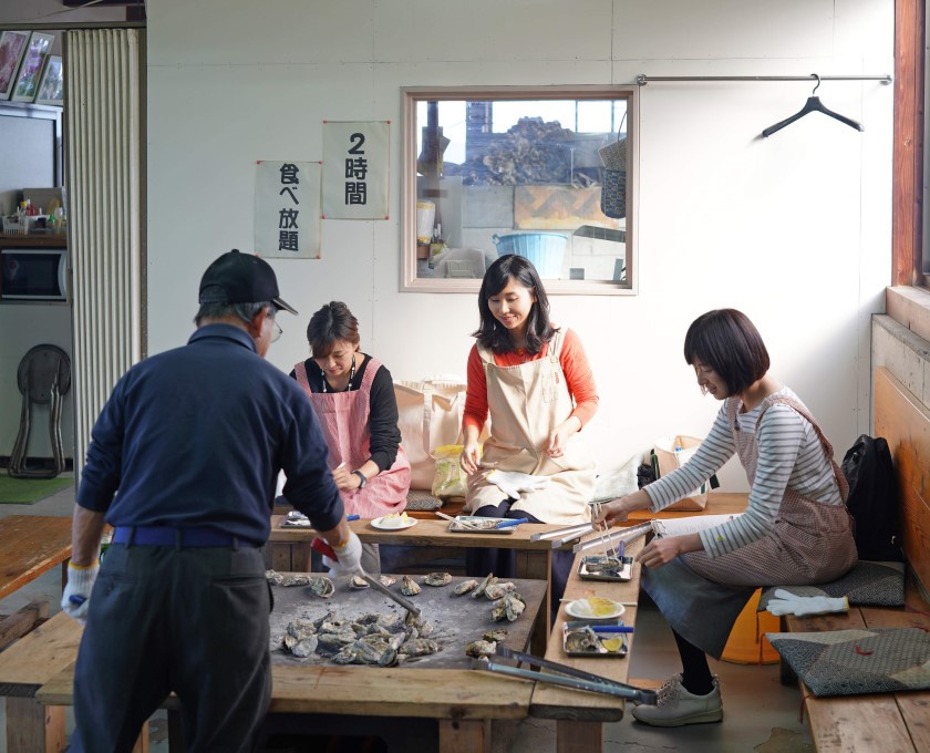 香川県の冬のソウルフード　かき焼き