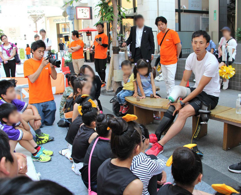 「共生社会ホストタウン」の香川県高松市でパラリンピアンとの交流