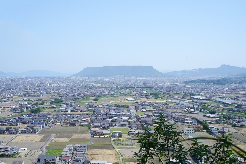 由良山山頂からの景色