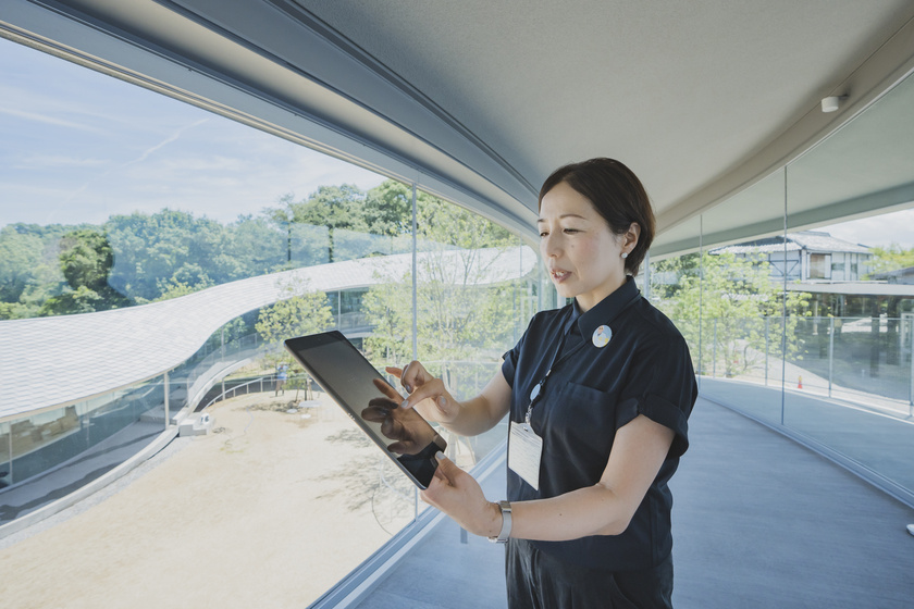 高松市屋島山上交流拠点施設「やしまーる」の館長　中條さん