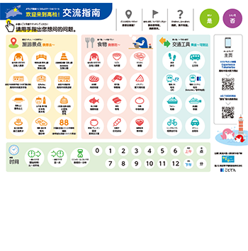 コミュニケーションシート（簡体字）