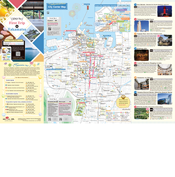 Map for First Trip to Takamatsu